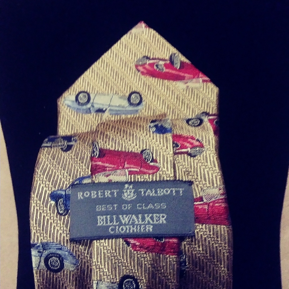 😀ROBERT TALBOTT MENS SILK TIE😀BOGO
